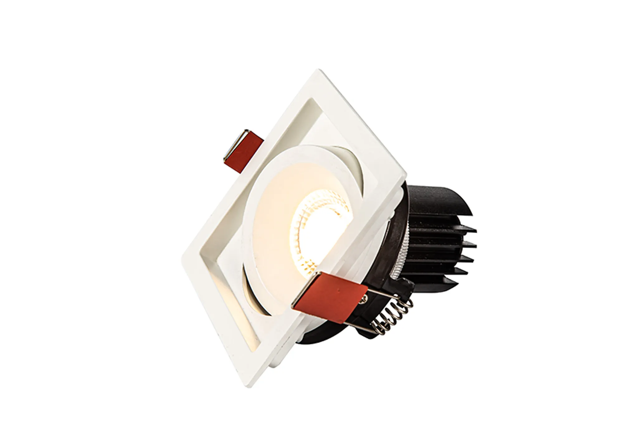 DM201991  Bezz 12 Adjustable LED Engine,  spot light Powered by Tridonic LED Engine,350mA  12W 2700K 1200lm 12° CRI>90, Matt white finish, IP20.